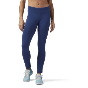 Reebok Workout Ready Leggings Damen - Blau - DE 984-EIO